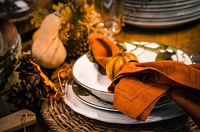 Thanksgiving table decoration