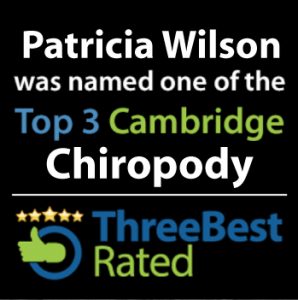Patricia Wilson. Three Best Rated Award Chiropody